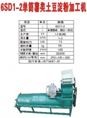 红薯土豆磨粉机的破碎原理