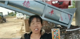 客户真实好评｜河北磁县用户点赞德丰红薯淀粉机：好用省心、出粉细腻