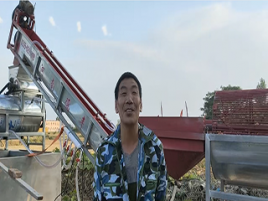 客户实地验收好评！德丰红薯淀粉加工设备品质获认可